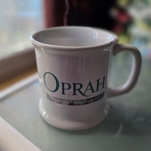 Vintage Oprah Winfrey Coffee Mug 1990's HARPO Studios Chicago
